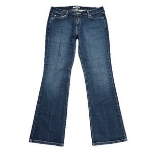Y2K Levis 545 Low Bootcut Jeans 10/12 (32x30) Blue Denim Stretch Womens